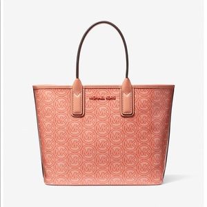 Michael Kors-Jodie Small Logo Jacquard Tote Bag-NWT